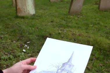 Đánh máy ra... tranh vẽ