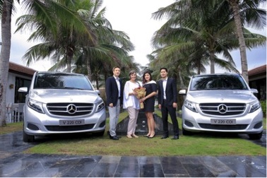 Xu hướng đưa đón khách với xe V-Class