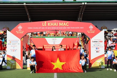 Khai mạc Giải vô địch bóng đá nam sinh viên toàn quốc SV CUP 2023