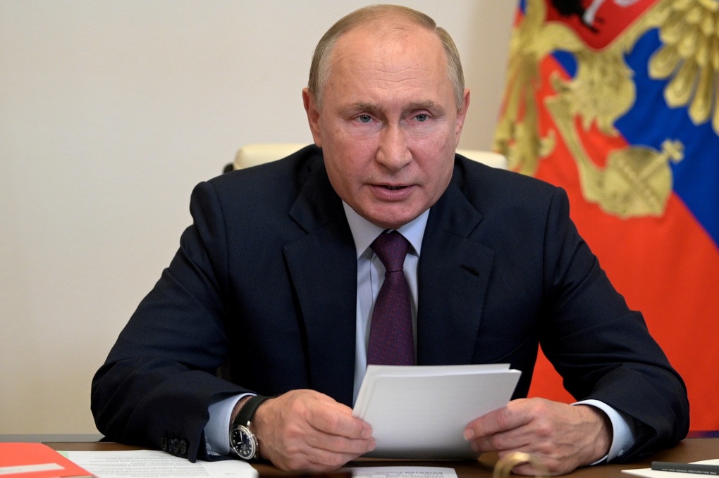 Ông Putin ký sắc lệnh huy động 147.000 lính nghĩa vụ - 1 Ông Putin ký sắc lệnh huy động 147.000 lính nghĩa vụ - 1