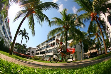 Singapore quen mà lạ