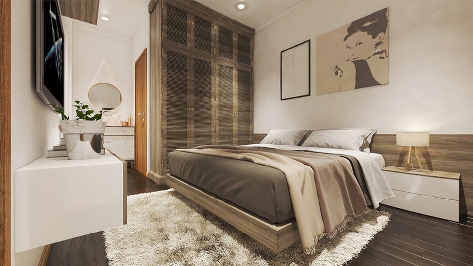 Bất ngờ trong ngôi nhà chồng trang trí tặng vợ đón Tết - 8