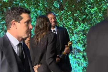 Will Smith tươi cười dự tiệc hậu lễ trao giả Oscar 2022