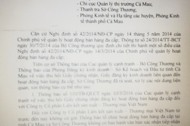 Cà Mau: Chấm dứt hoạt động bán hàng đa cấp của 7 công ty trên địa bàn