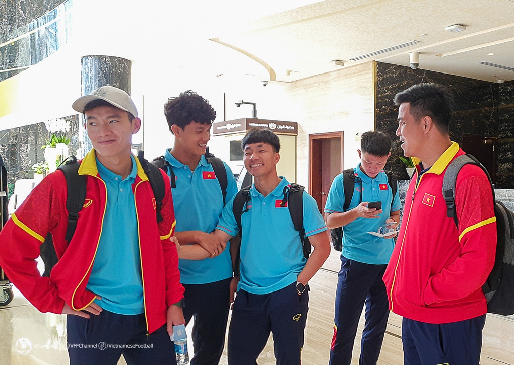 U23 Việt Nam đến Qatar, ở khách sạn của đội tuyển Đức - 5 U23 Việt Nam đến Qatar, ở khách sạn của đội tuyển Đức - 5