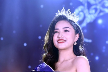 Cựu nữ sinh chuyên Sử đăng quang Hoa khôi ĐH Luật Hà Nội