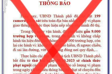 Truy tìm người tung tin bịa đặt "phạt nguội gần 9.000 trường hợp"