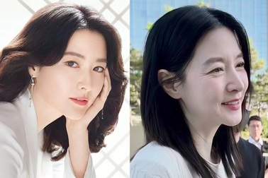"Quốc bảo nhan sắc" Hàn Quốc Lee Young Ae tự tin khoe nếp nhăn ở tuổi 54
