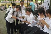 Báo cáo tổng số thí sinh ĐKDT ĐH, CĐ theo từng khối thi