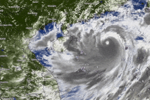 Siêu bão Yagi sức gió hơn 200km/h