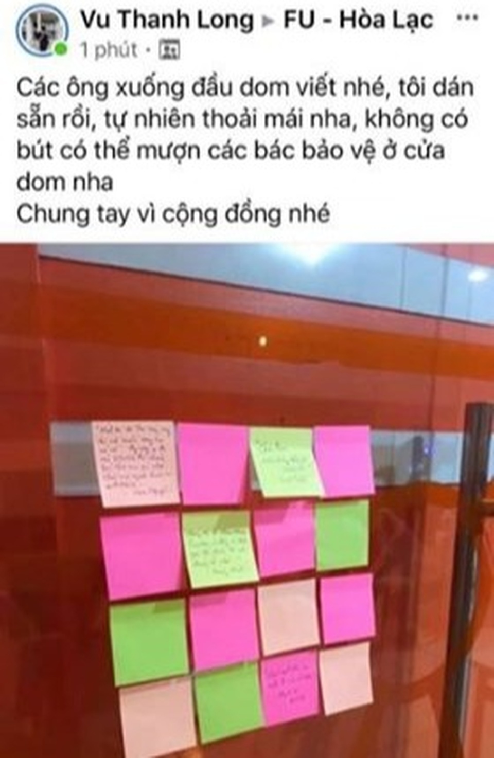 Lá thư đầy ắp tình người của sinh viên nhường ký túc xá gửi người cách ly - 6 Lá thư đầy ắp tình người của sinh viên nhường ký túc xá gửi người cách ly - 6