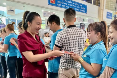 Công ty ở Đồng Nai chi 7 tỷ đồng lì xì cho công nhân ngày đầu năm