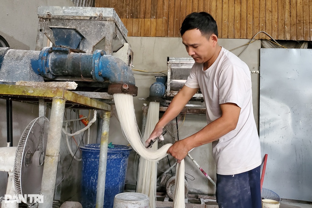 Mỗi ngày sản xuất hơn nửa tấn miến vẫn không đủ hàng bán Tết - 2 Mỗi ngày sản xuất hơn nửa tấn miến vẫn không đủ hàng bán Tết - 2