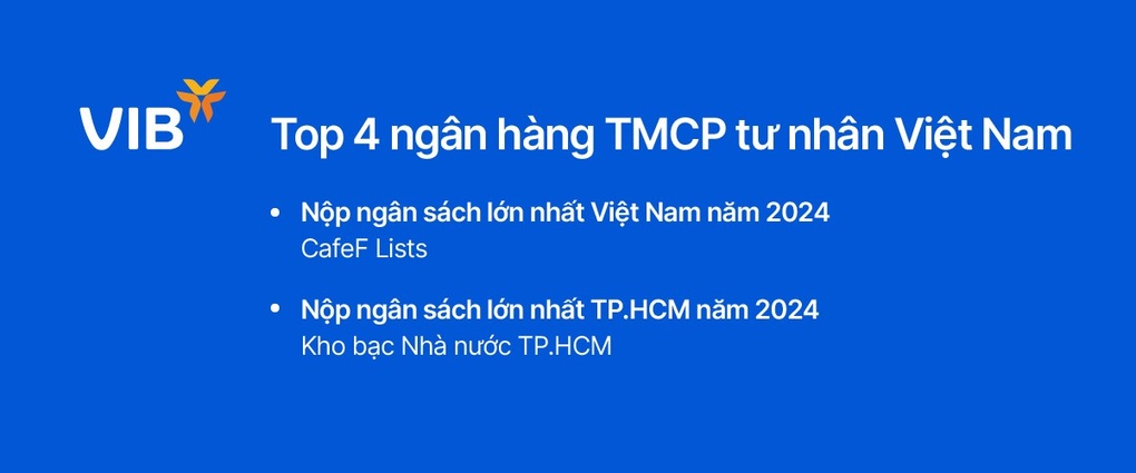VIB công bố lợi nhuận năm 2024 hơn 9.000 tỷ đồng, tăng trưởng tín dụng 22% - 5 VIB công bố lợi nhuận năm 2024 hơn 9.000 tỷ đồng, tăng trưởng tín dụng 22% - 5