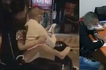 Hà Nội: Bận nhắn tin, nam thanh niên "nhờ" bạn gái dùng chân lái xe