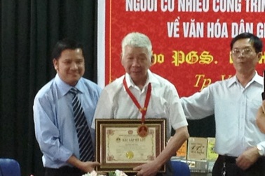  “Người có nhiều công trình nghiên cứu nhất về Văn hóa Dân gian Xứ Nghệ”