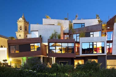 Độc đáo những khách sạn hình khối lập phương