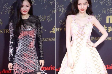 Dương Mịch đọ dáng cùng Angelababy