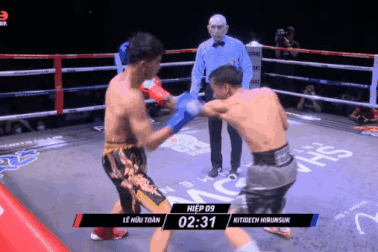 Đánh bại võ sĩ Thái Lan, Lê Hữu Toàn giành đai vô địch WBA Asia danh giá