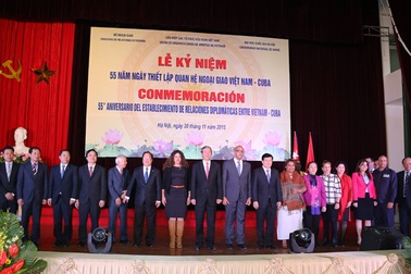 Kỷ niệm 55 năm ngày thiết lập quan hệ ngoại giao Việt Nam - Cuba