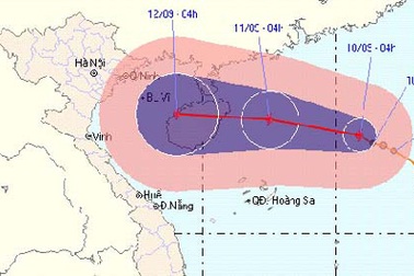 Ngày mai, bão số 7 đổ bộ vào đất liền