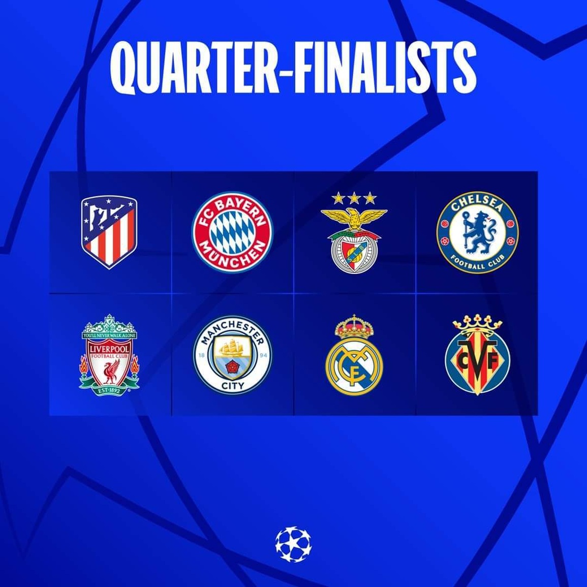 Xác định 8 đội bóng lọt vào tứ kết Champions League 2021/22 - 2 Xác định 8 đội bóng lọt vào tứ kết Champions League 2021/22 - 2