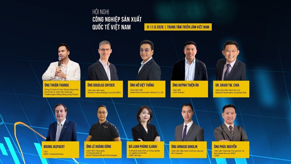 Từ AI đến sản xuất xanh tại Hội nghị Công nghiệp sản xuất quốc tế Việt Nam 2026 - 2 Từ AI đến sản xuất xanh tại Hội nghị Công nghiệp sản xuất quốc tế Việt Nam 2026 - 2
