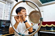 Chiếc "Saxopô" độc nhất Đà Nẵng và chàng trai biến đồ bỏ thành nhạc cụ