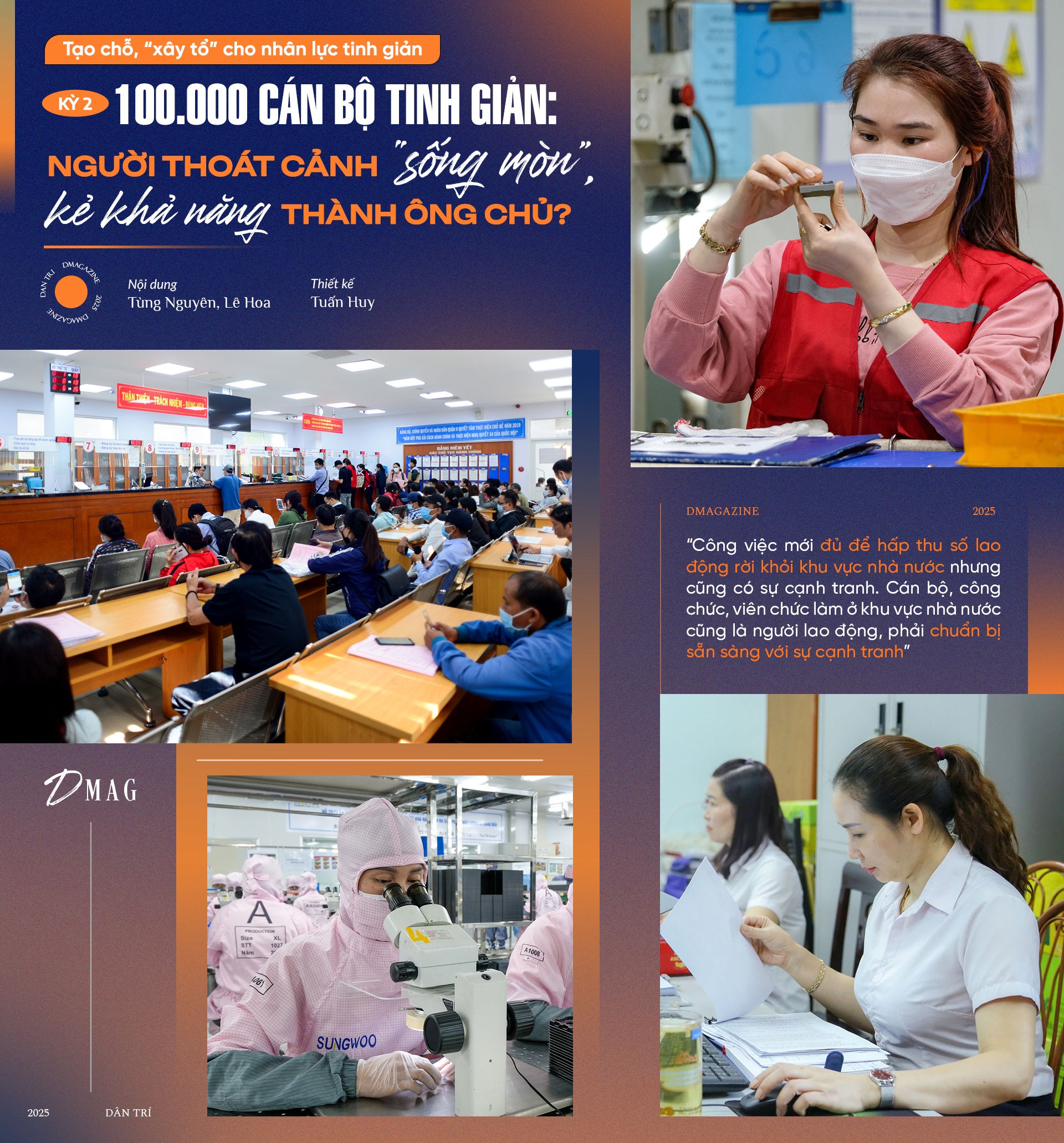 100.000 cán bộ tinh giản: Người thoát cảnh "sống mòn", kẻ sẽ thành ông chủ?