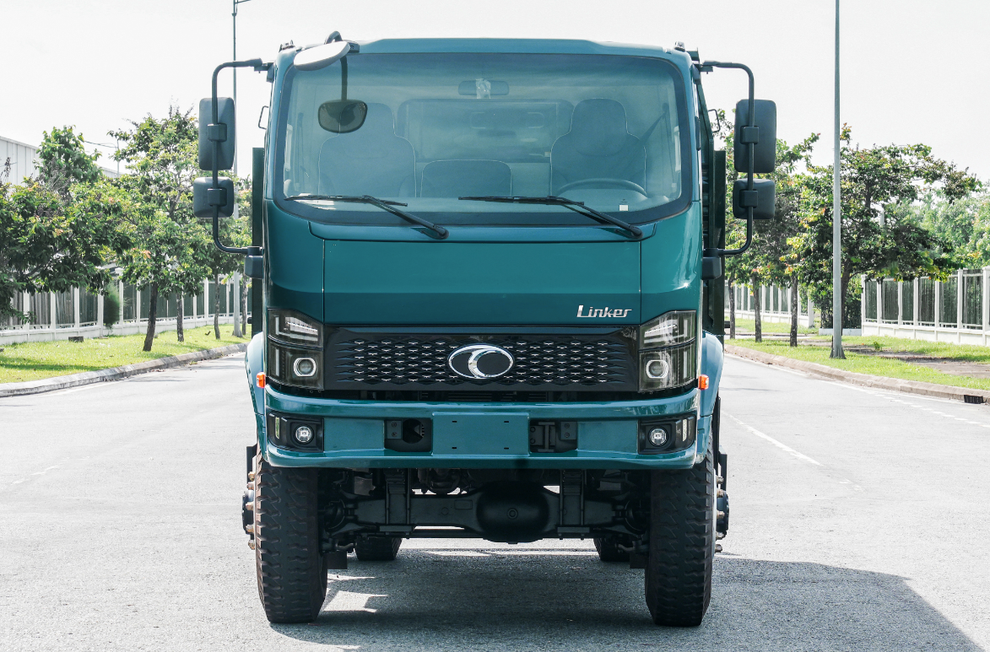 Đáp ứng nhu cầu vận tải xây dựng với xe ben Thaco Linker - 2