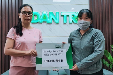 Bé trai mắc "bệnh nhà giàu" được bạn đọc Dân trí ủng hộ 160 triệu đồng