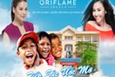 Oriflame cùng nghệ sĩ “Tiếp Sức Ước Mơ” cho trẻ em Việt Nam