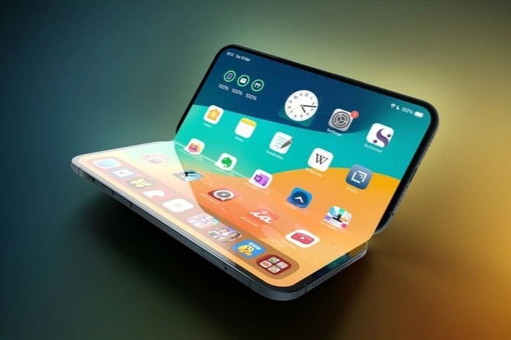 Apple ត្រៀមផលិត iPhone អេក្រង់អាចបត់បាន? - ២ Apple chuẩn bị sản xuất iPhone màn hình gập? - 2