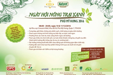 Ngày hội Nông trại Xanh 2016 tại Phú Mỹ Hưng
