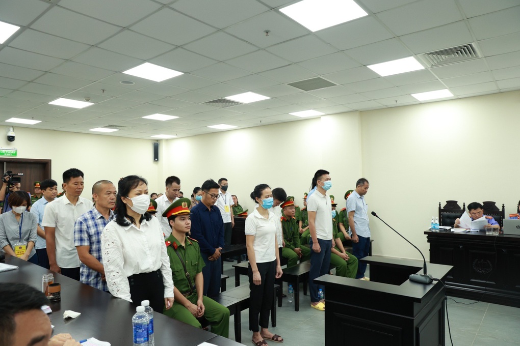 Vụ nâng khống giá cây xanh ở Hà Nội: Cận cảnh dẫn giải các bị cáo đến tòa - 9