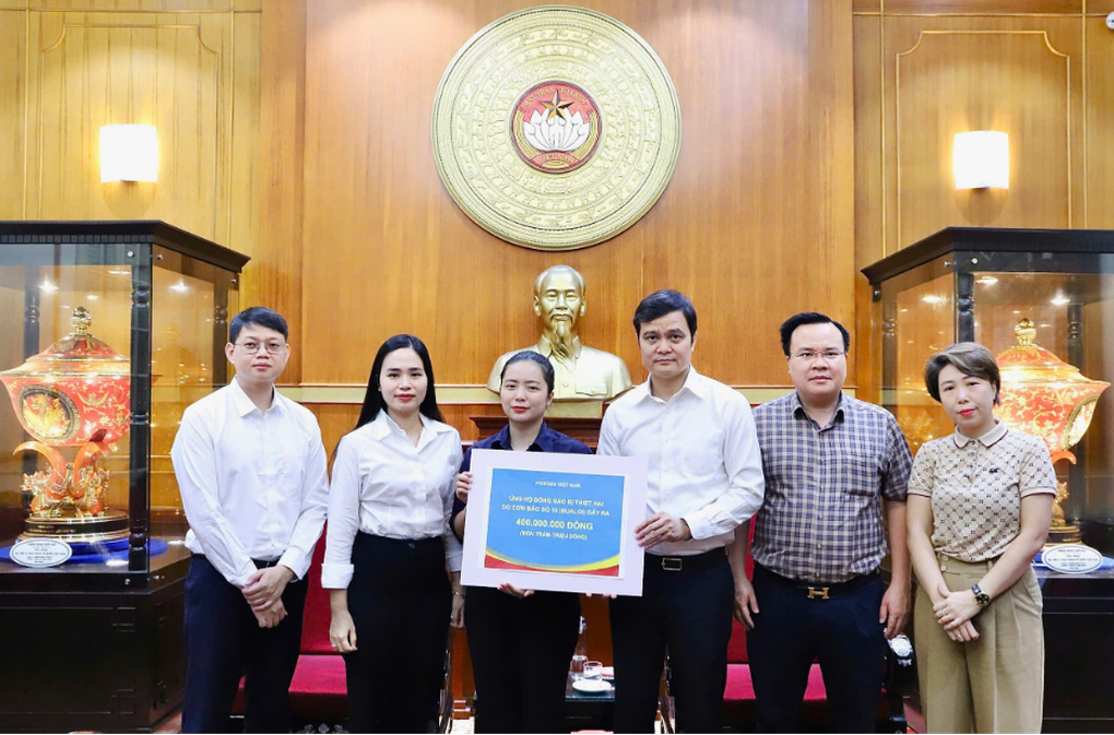 Tập đoàn Picenza Việt Nam chung tay hướng về đồng bào vùng lũ - 1 Tập đoàn Picenza Việt Nam chung tay hướng về đồng bào vùng lũ - 1