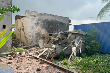 Nổ lớn ở Hải Phòng, một người tử vong