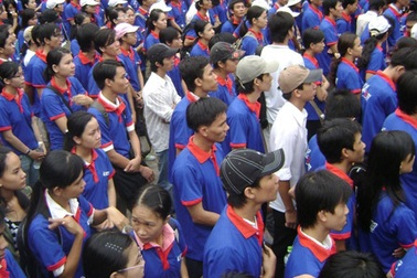 “Tung” 95.000 chiến sĩ vào mùa hè tình nguyện 