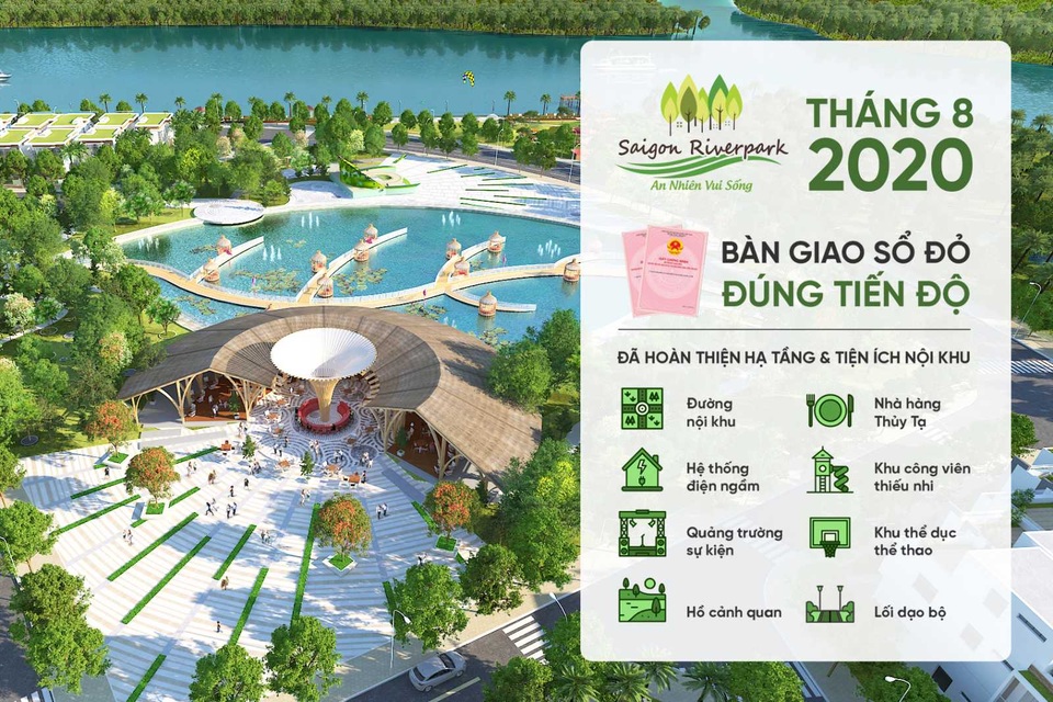 Nhà phố vườn ven sông Saigon Riverpark ra sổ đỏ đúng tiến độ - 3 Nhà phố vườn ven sông Saigon Riverpark ra sổ đỏ đúng tiến độ - 3
