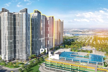 Ra mắt tòa tháp căn hộ P1 The Pavilion tại Vinhomes Ocean Park