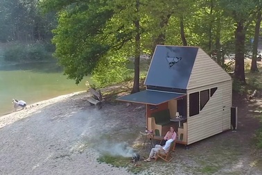 Khám phá ngôi nhà di động Haaks Opperland trên lưng xe tải