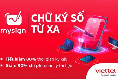 MySign Viettel trên VNeID - Giải pháp số hóa thủ tục hành chính