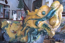 “Sửng sốt” chiêm ngưỡng rồng đá bán quý độc nhất Việt Nam