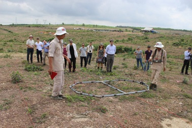 Quảng Trị còn hơn 390.000ha đất bị ô nhiễm bom, mìn