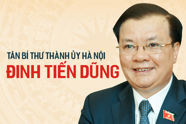 Chân dung tân Bí thư Thành ủy Hà Nội Đinh Tiến Dũng