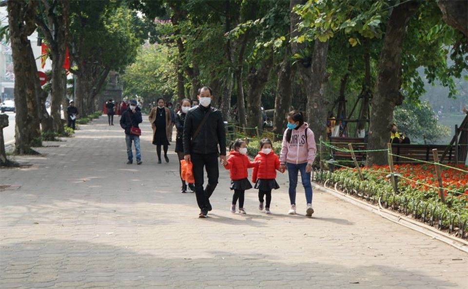 Hà Nội hửng nắng trước khi đón đợt không khí lạnh mới - 1 Hà Nội hửng nắng trước khi đón đợt không khí lạnh mới - 1