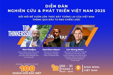 Diễn đàn R&D Việt Nam 2025: Thúc đẩy tương lai bằng đổi mới sáng tạo