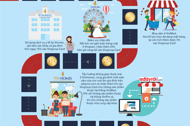 Cả thế giới tiêu dùng trong Vingroup Card