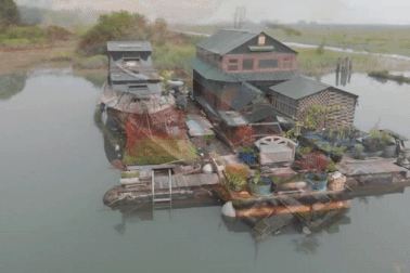 Người đàn ông 18 năm nhặt phế liệu làm "đảo nổi", bảo vệ thiên nhiên