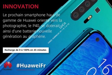 Huawei P40 Pro sẽ được trang bị công nghệ pin mới, an toàn và sạc siêu nhanh?